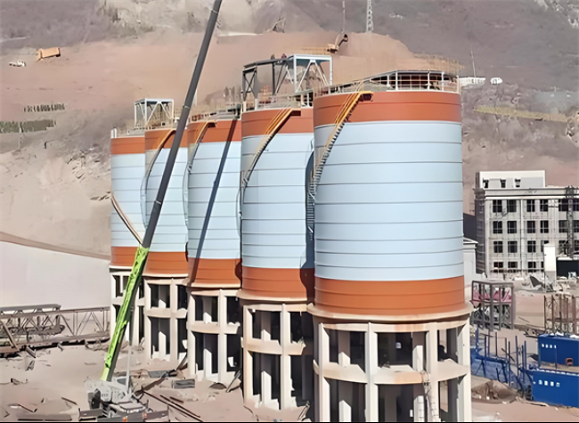 临夏高架钢板仓